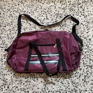 Maroon duffle bag for sale